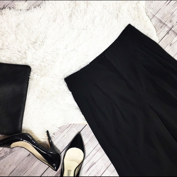 Marni Pants - Black Marni high-rise straight leg pants.